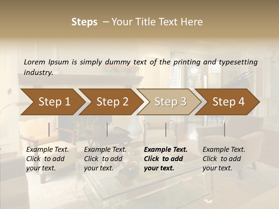 Modern Apartment Eclecticism PowerPoint Template