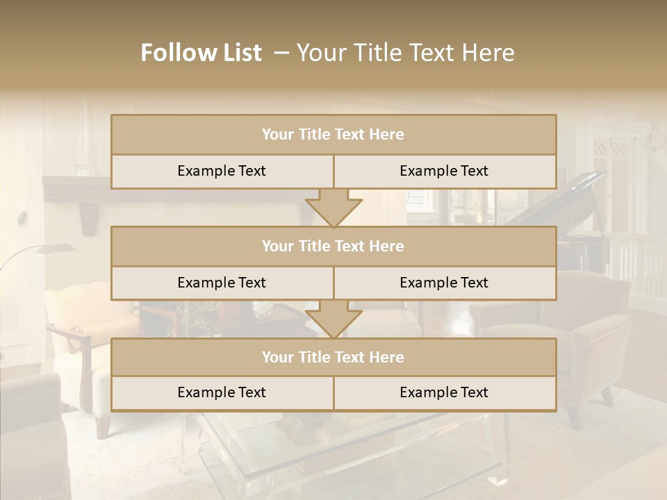 Modern Apartment Eclecticism PowerPoint Template