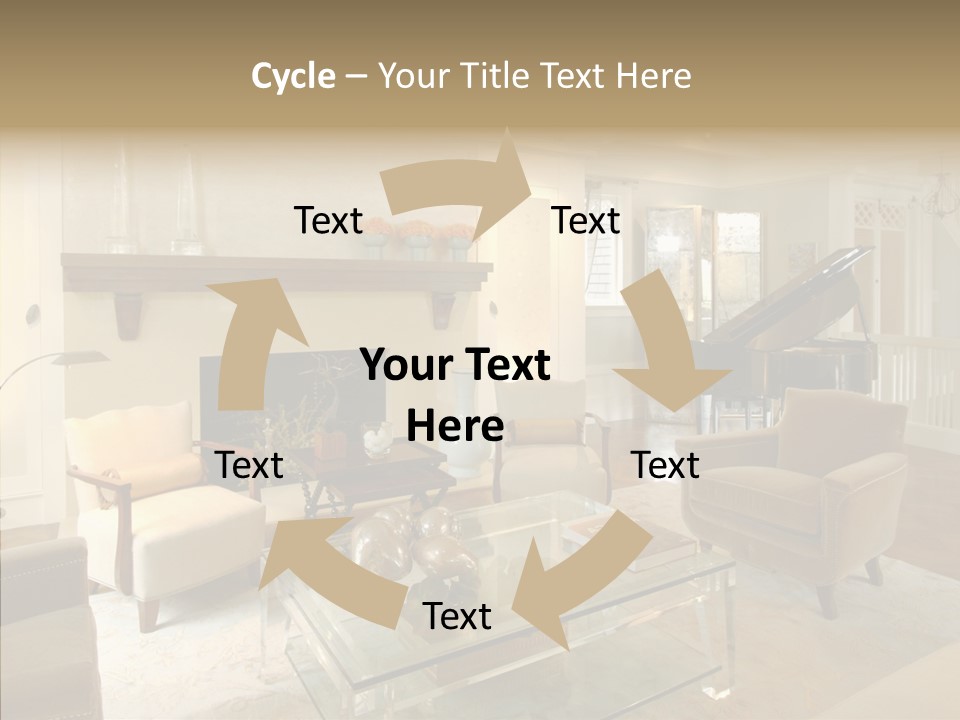 Modern Apartment Eclecticism PowerPoint Template