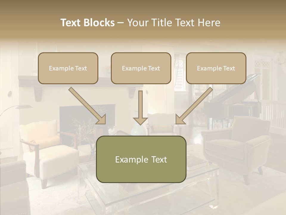 Modern Apartment Eclecticism PowerPoint Template