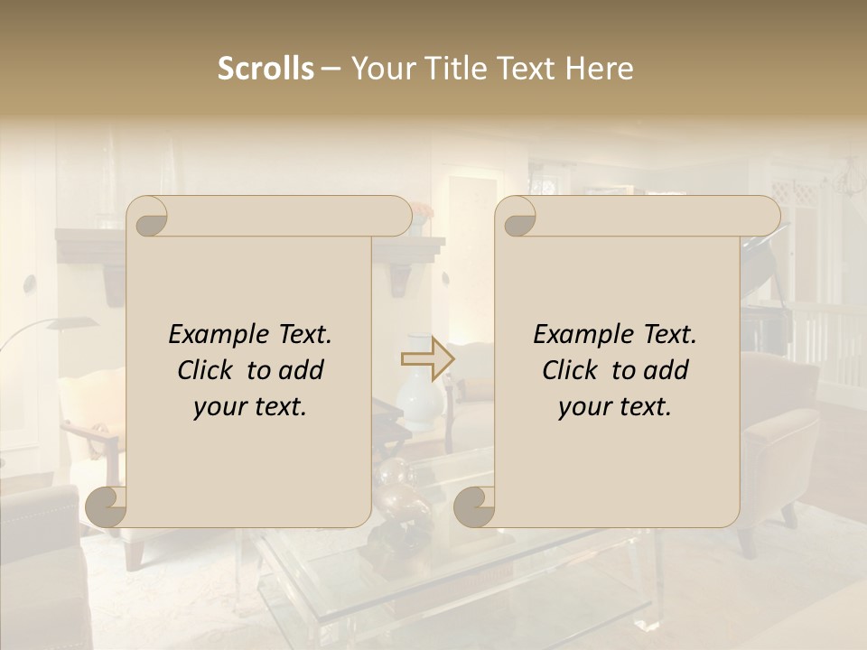 Modern Apartment Eclecticism PowerPoint Template