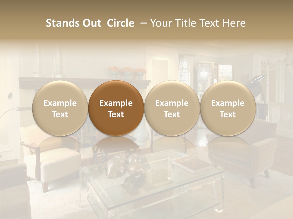 Modern Apartment Eclecticism PowerPoint Template