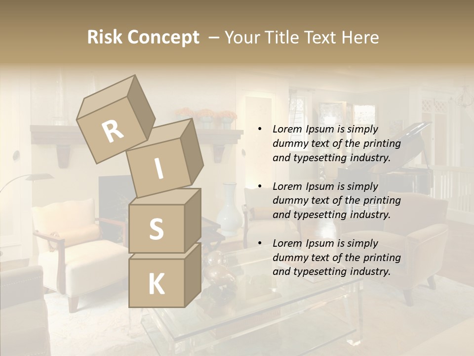 Modern Apartment Eclecticism PowerPoint Template