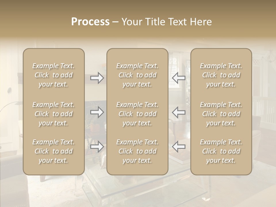 Modern Apartment Eclecticism PowerPoint Template