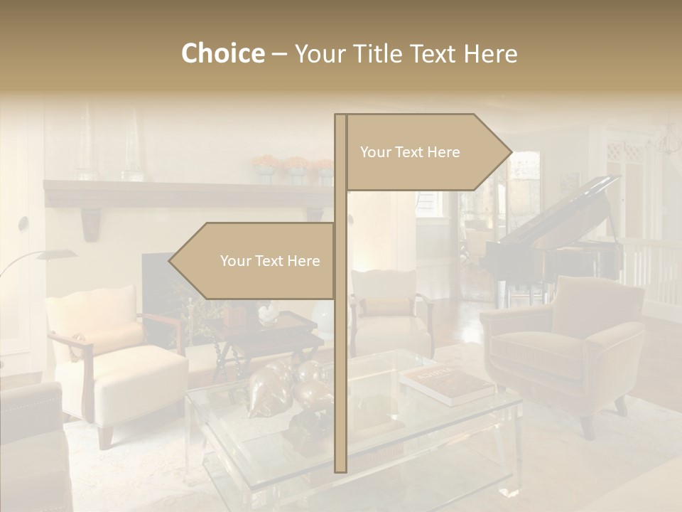 Modern Apartment Eclecticism PowerPoint Template