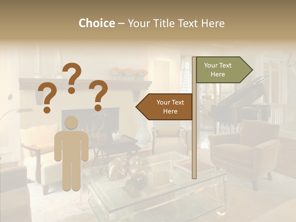 Modern Apartment Eclecticism PowerPoint Template