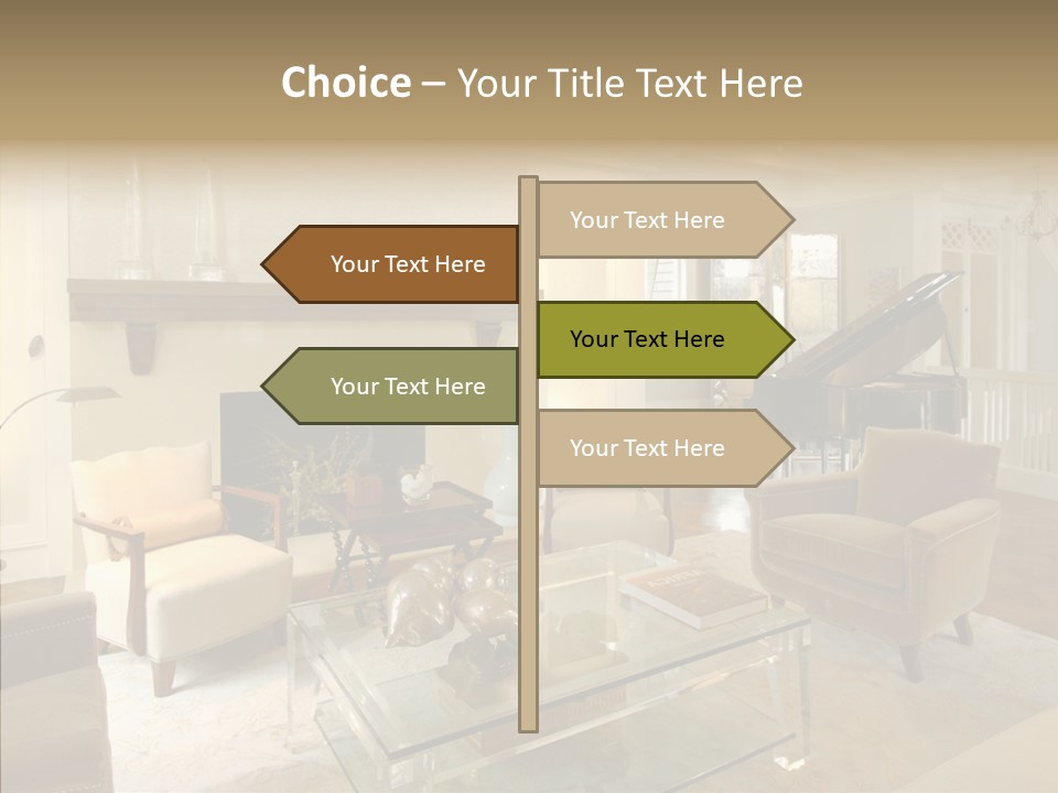 Modern Apartment Eclecticism PowerPoint Template