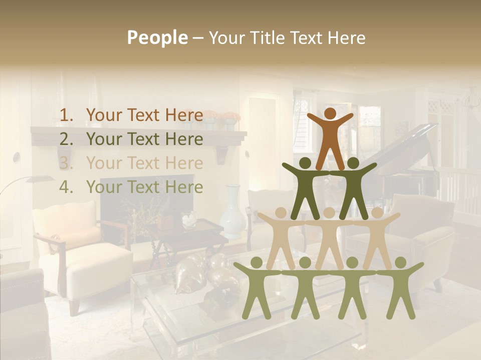 Modern Apartment Eclecticism PowerPoint Template