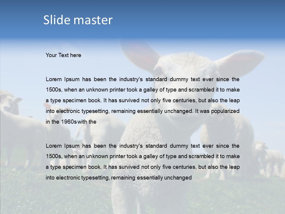 Farming Farm Roast PowerPoint Template