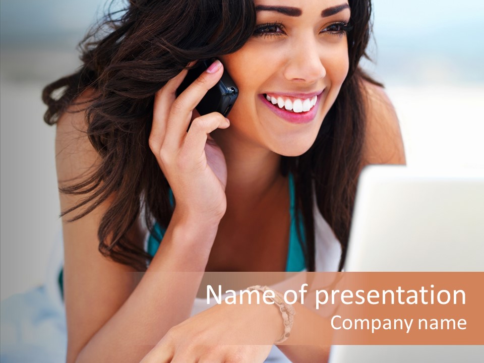 Office Group Character PowerPoint Template