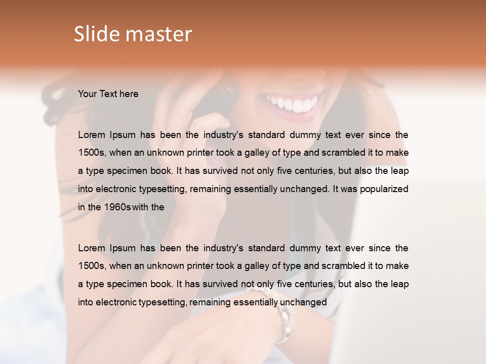 Office Group Character PowerPoint Template