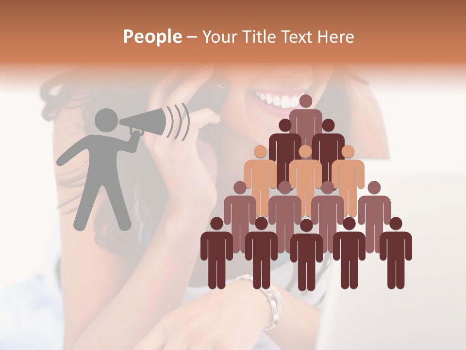 Office Group Character PowerPoint Template