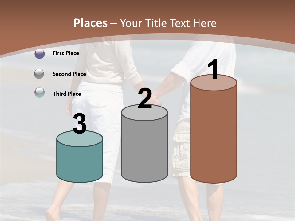 Table Figure Teamwork PowerPoint Template