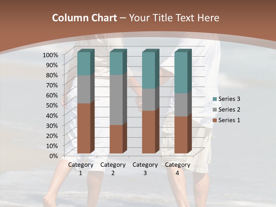 Table Figure Teamwork PowerPoint Template