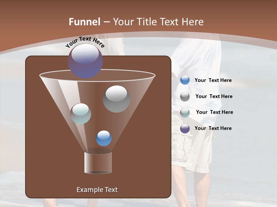 Table Figure Teamwork PowerPoint Template
