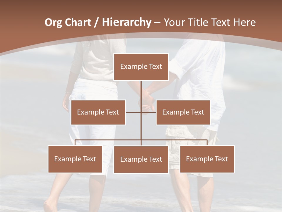 Table Figure Teamwork PowerPoint Template