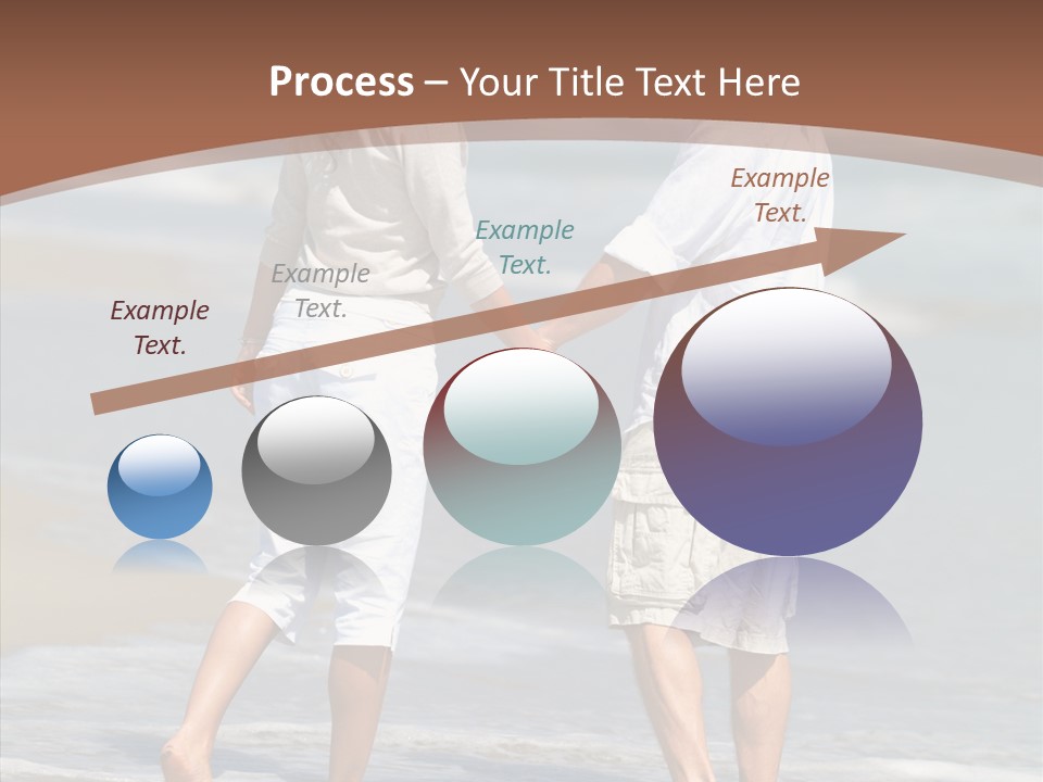 Table Figure Teamwork PowerPoint Template