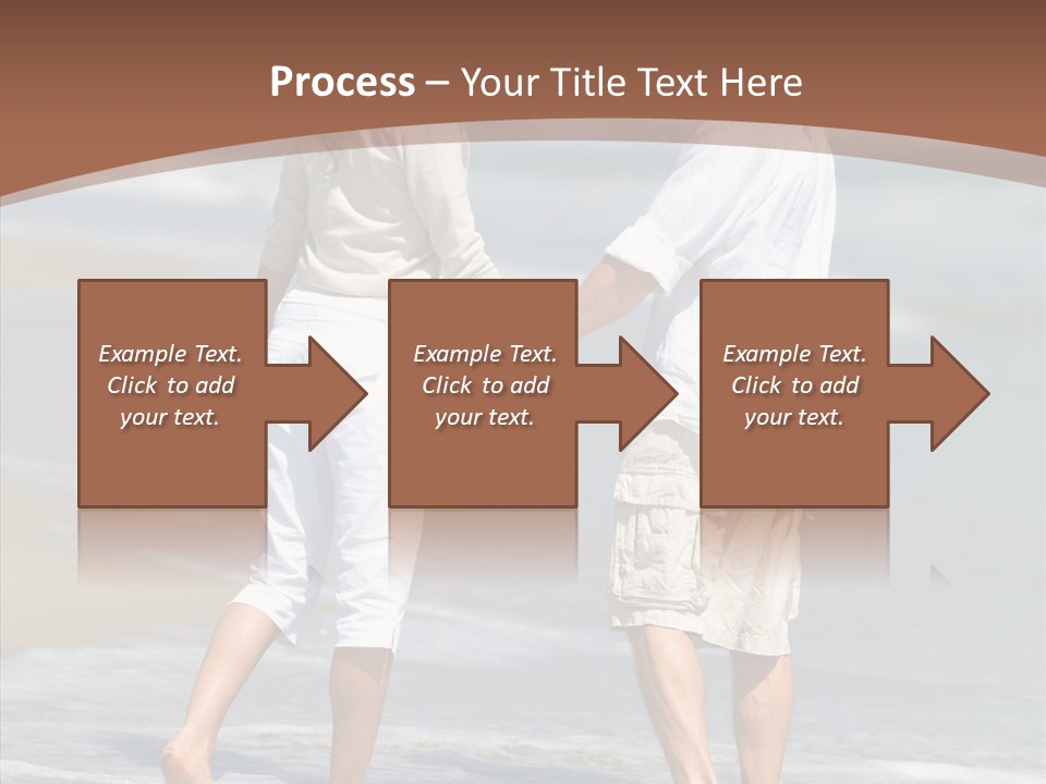 Table Figure Teamwork PowerPoint Template