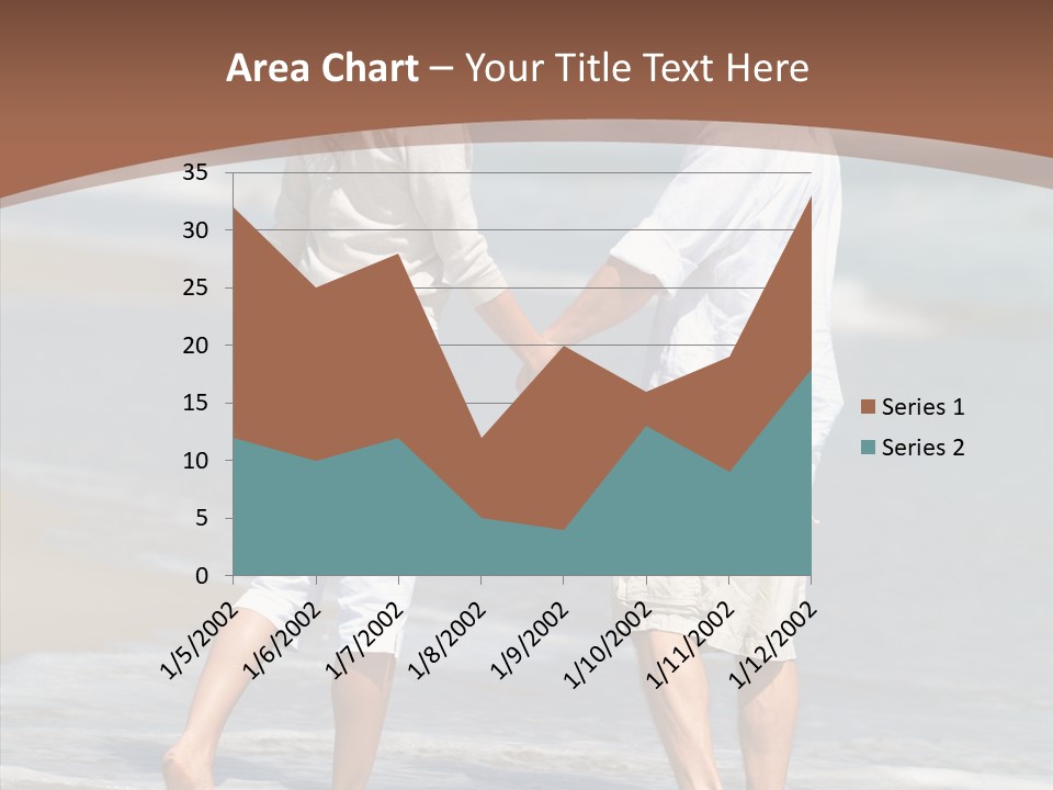 Table Figure Teamwork PowerPoint Template