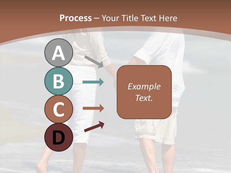 Table Figure Teamwork PowerPoint Template