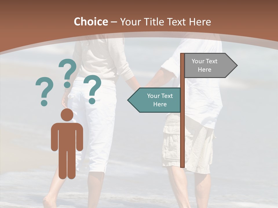Table Figure Teamwork PowerPoint Template