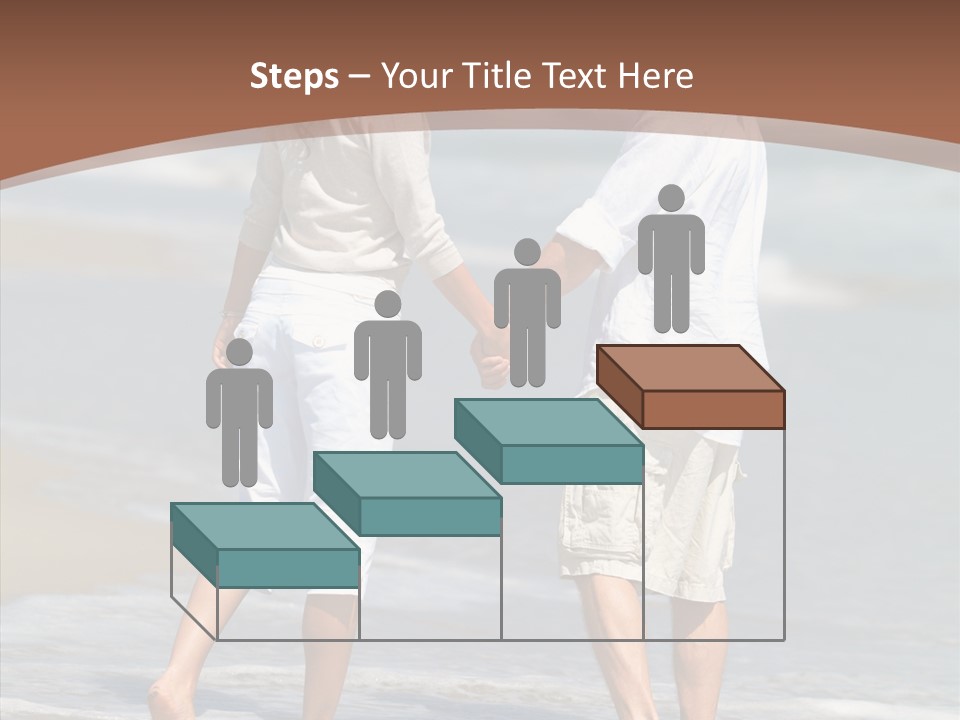 Table Figure Teamwork PowerPoint Template