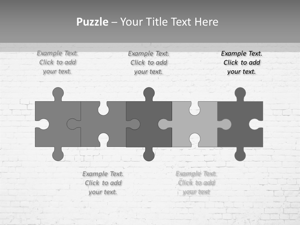 White Construction Clay PowerPoint Template