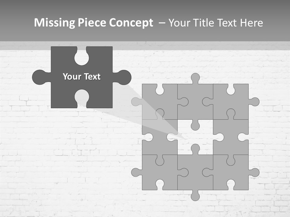 White Construction Clay PowerPoint Template