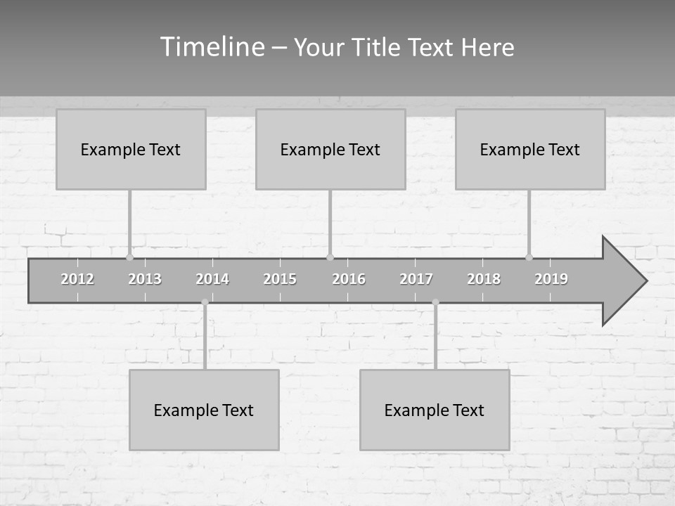 White Construction Clay PowerPoint Template