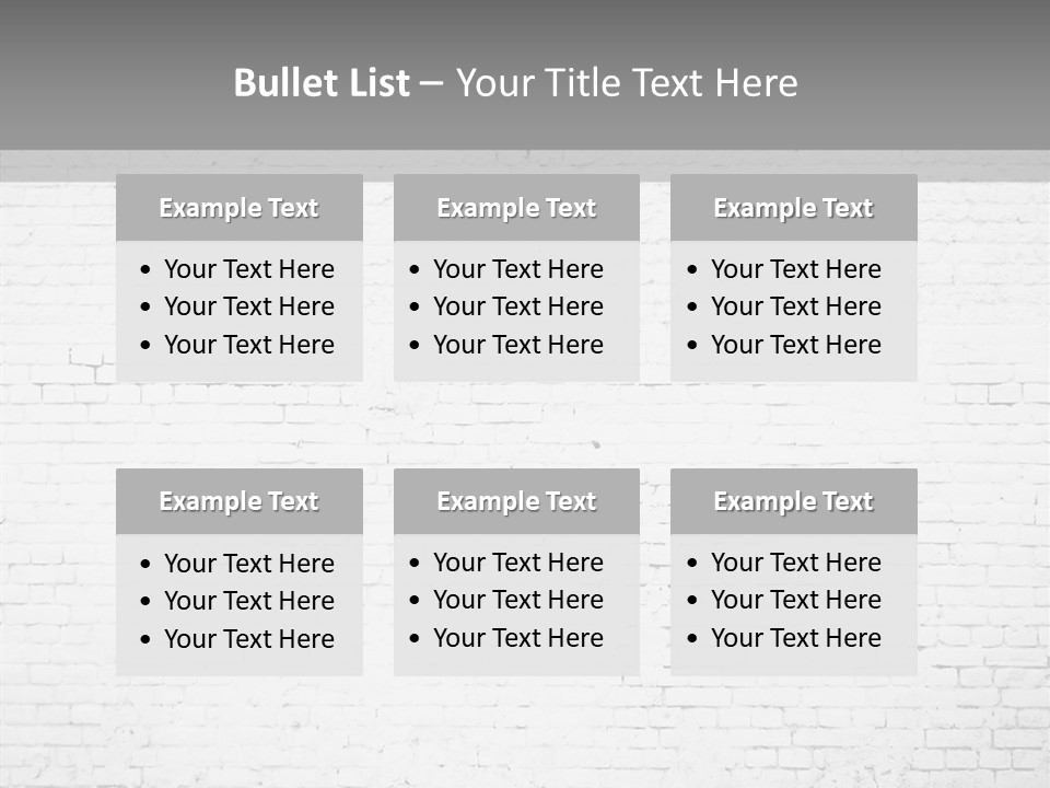 White Construction Clay PowerPoint Template