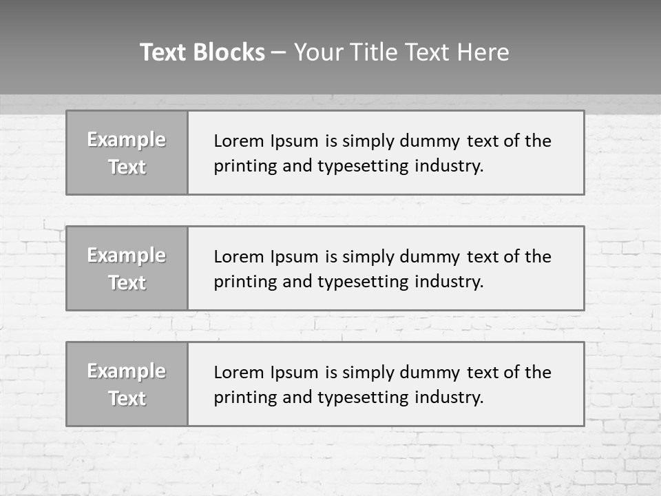 White Construction Clay PowerPoint Template
