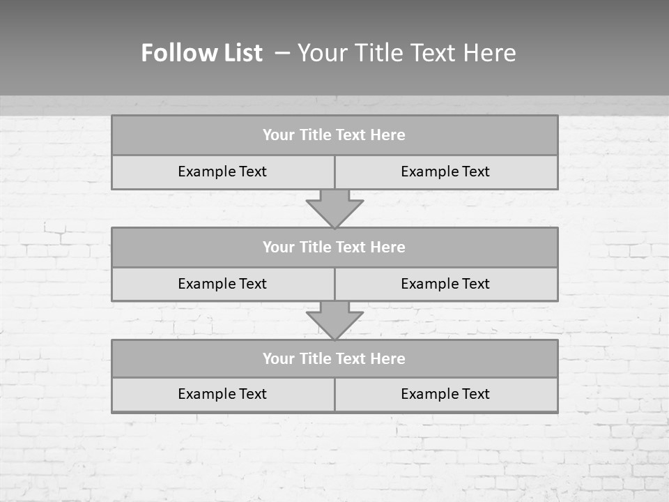 White Construction Clay PowerPoint Template