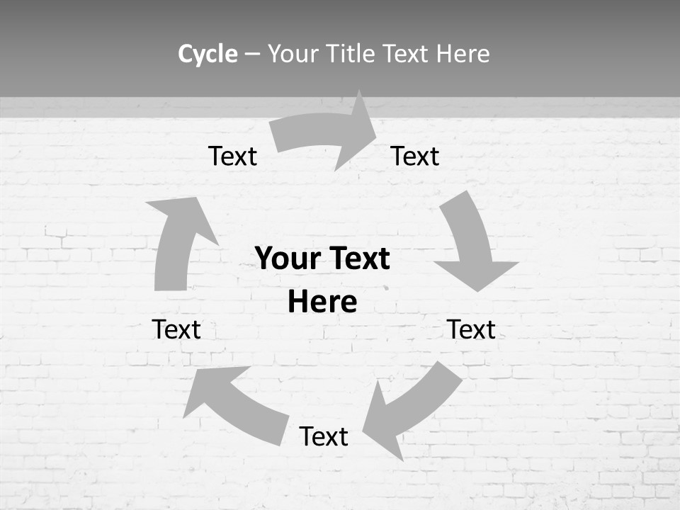 White Construction Clay PowerPoint Template