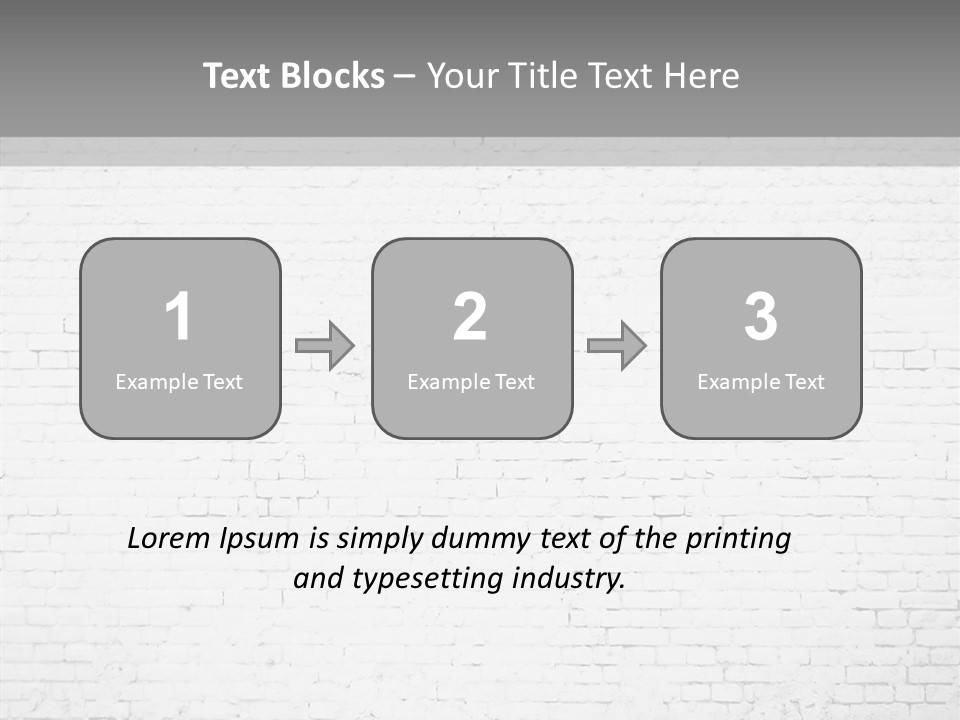 White Construction Clay PowerPoint Template