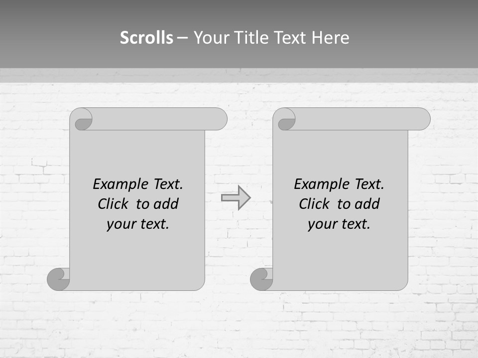 White Construction Clay PowerPoint Template