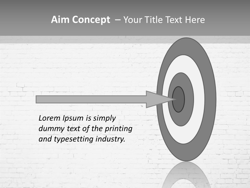 White Construction Clay PowerPoint Template