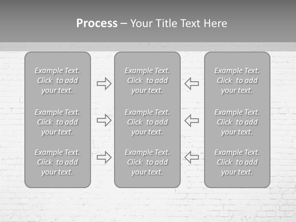 White Construction Clay PowerPoint Template