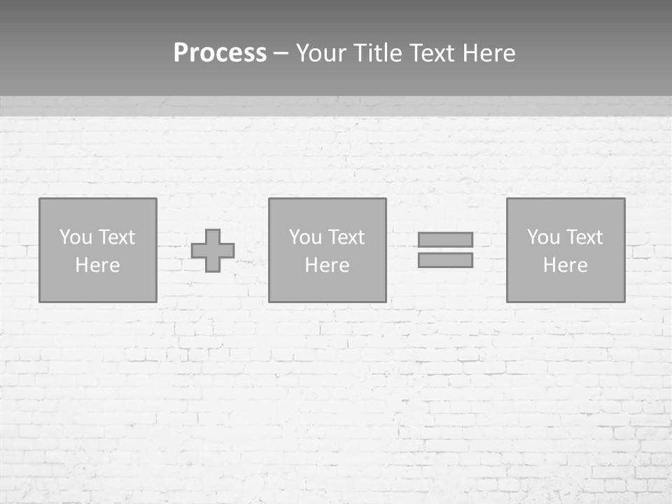 White Construction Clay PowerPoint Template