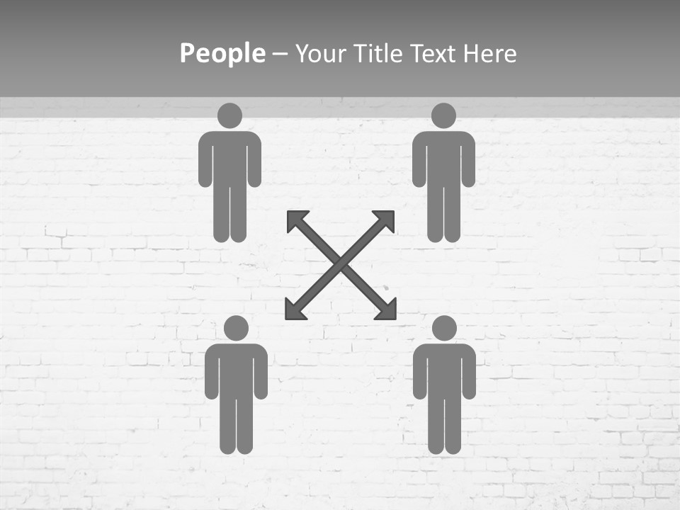 White Construction Clay PowerPoint Template