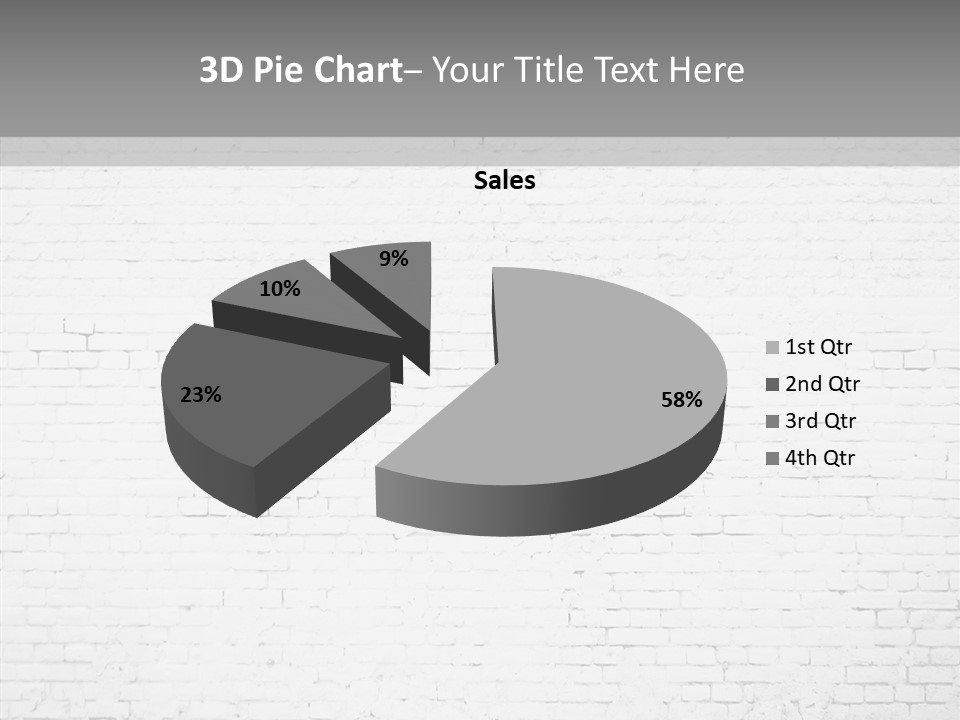 White Construction Clay PowerPoint Template