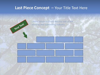 Sky Flora Scene PowerPoint Template