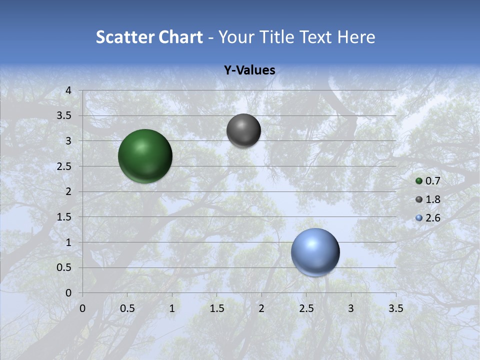 Sky Flora Scene PowerPoint Template