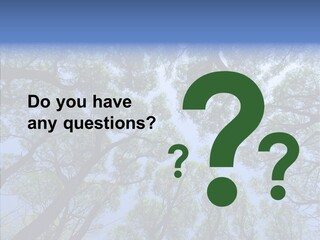 Sky Flora Scene PowerPoint Template