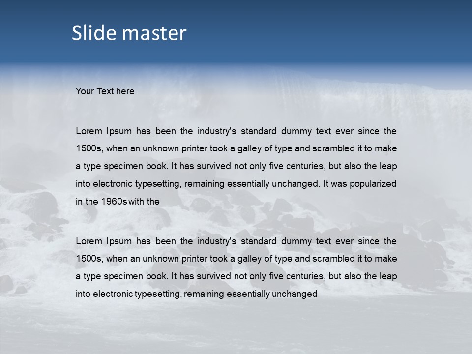 Landmark Stones Canadian PowerPoint Template