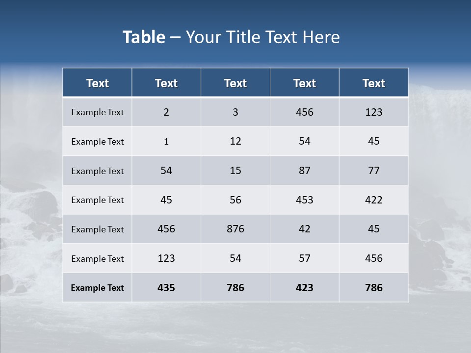 Landmark Stones Canadian PowerPoint Template