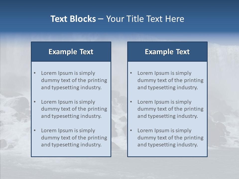 Landmark Stones Canadian PowerPoint Template