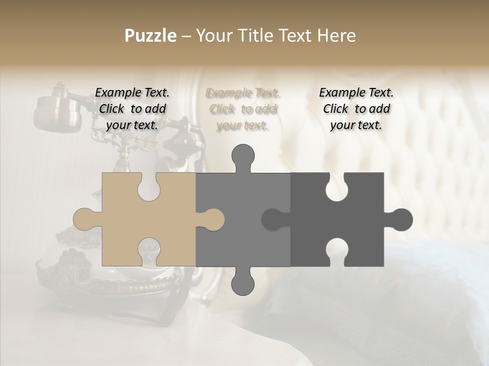 Interior Luxury Traditional PowerPoint Template