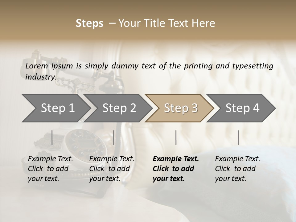 Interior Luxury Traditional PowerPoint Template