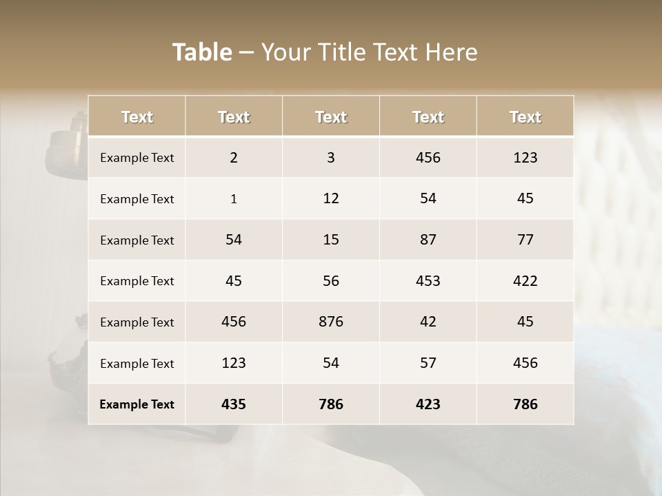 Interior Luxury Traditional PowerPoint Template