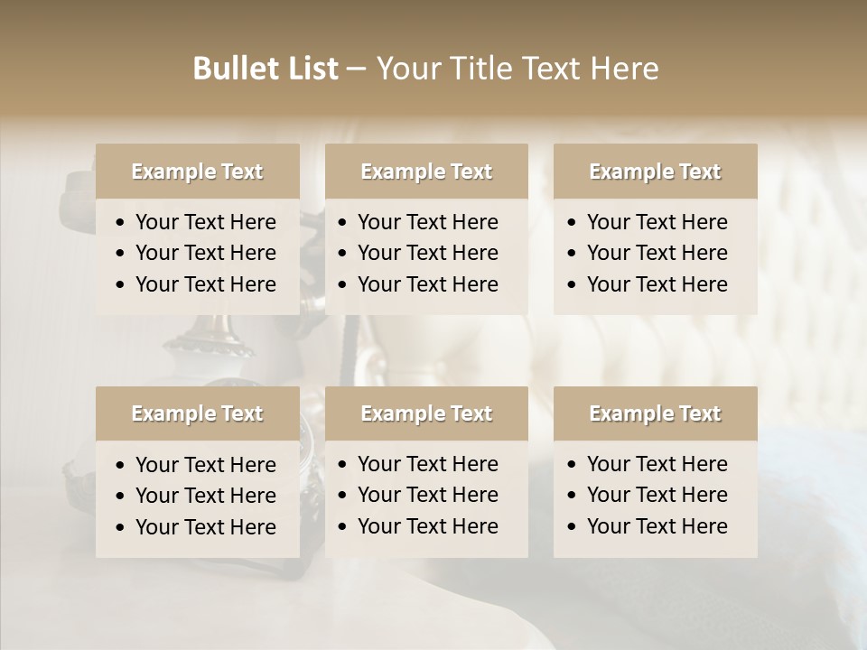 Interior Luxury Traditional PowerPoint Template